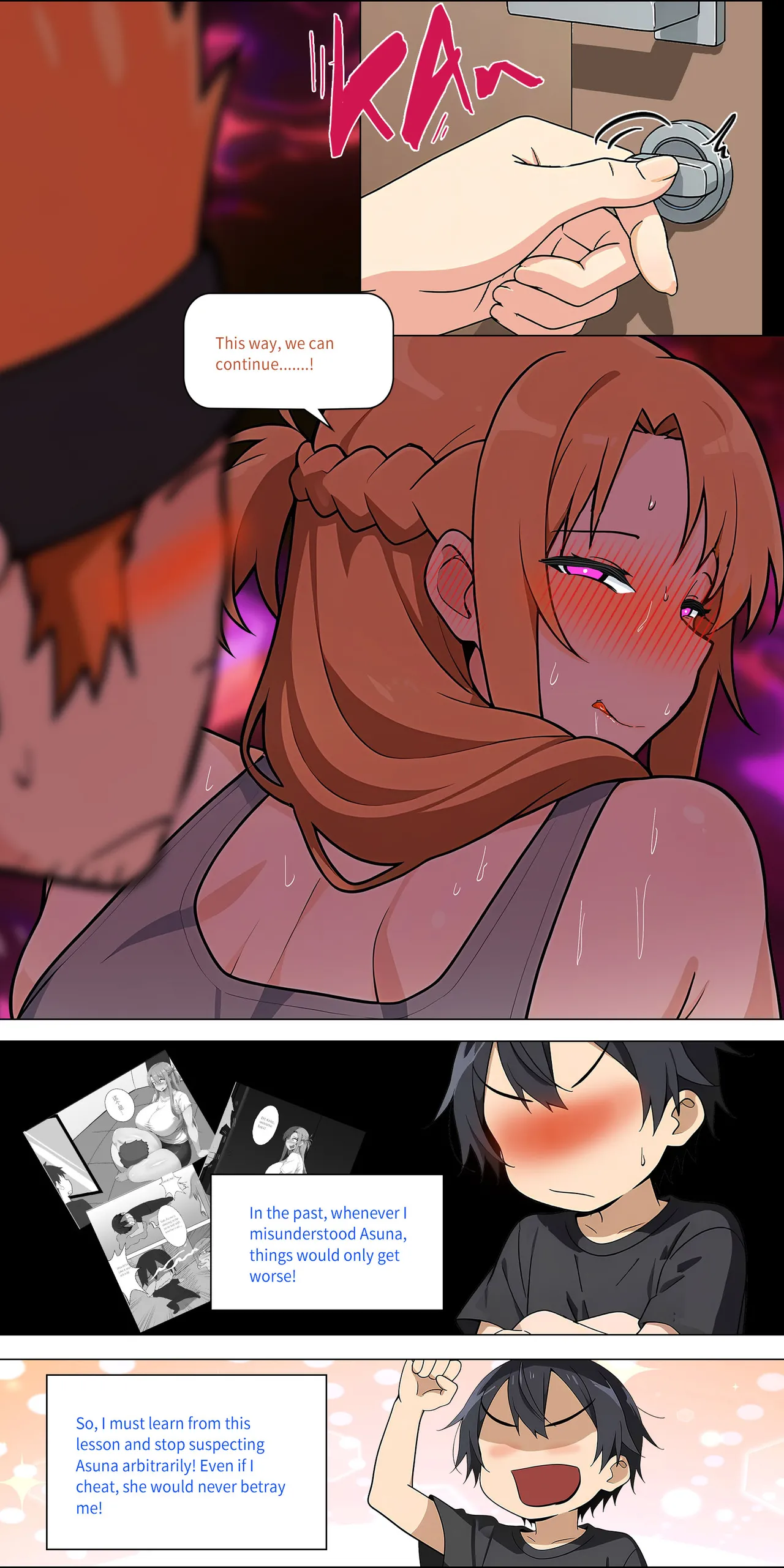 Asuna Family NTR (Sword Art Online) [Zhi Yitiaomiao) - Chapter 1 — Page 430