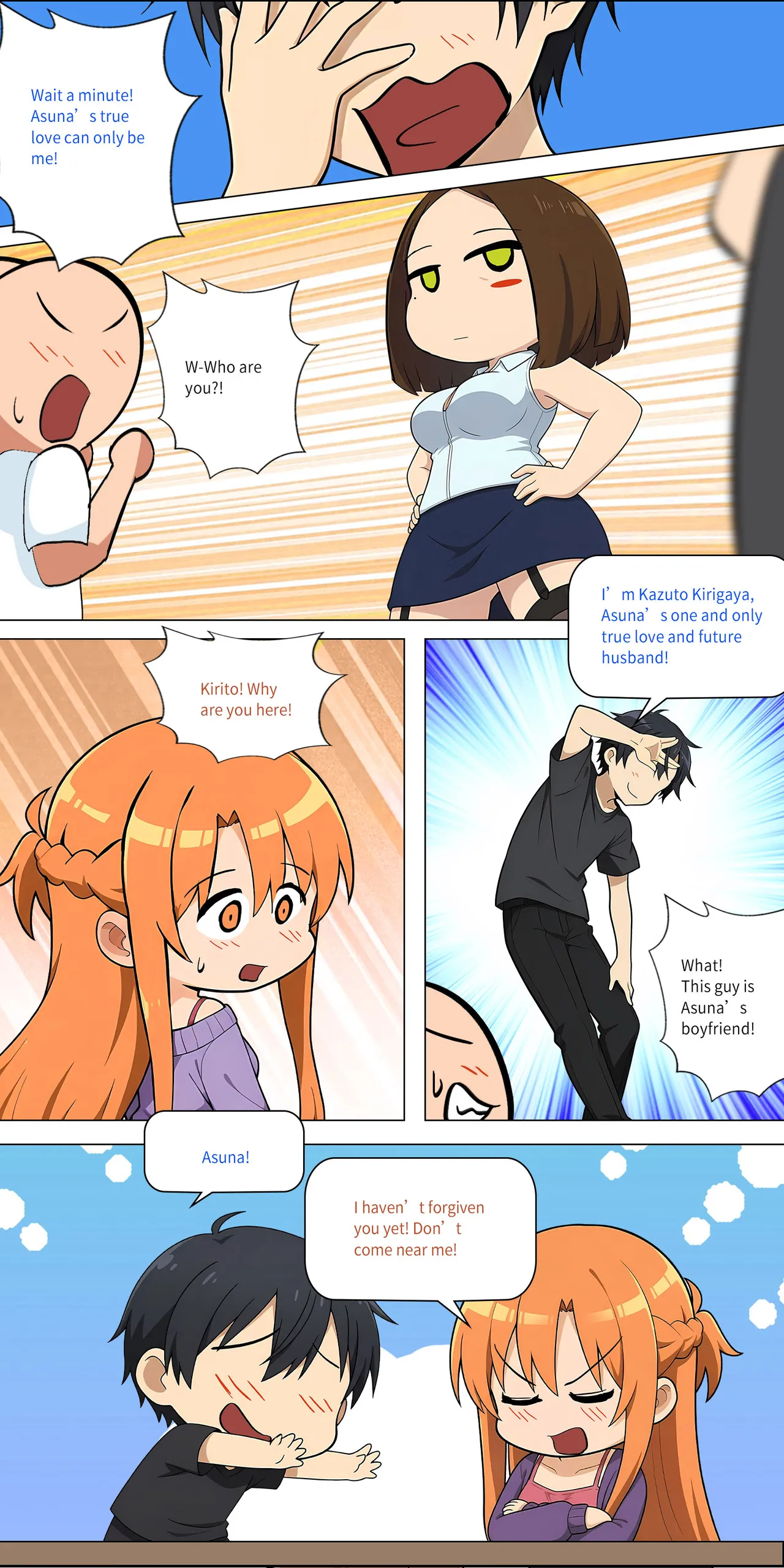 Asuna Family NTR (Sword Art Online) [Zhi Yitiaomiao) - Chapter 1 — Page 463