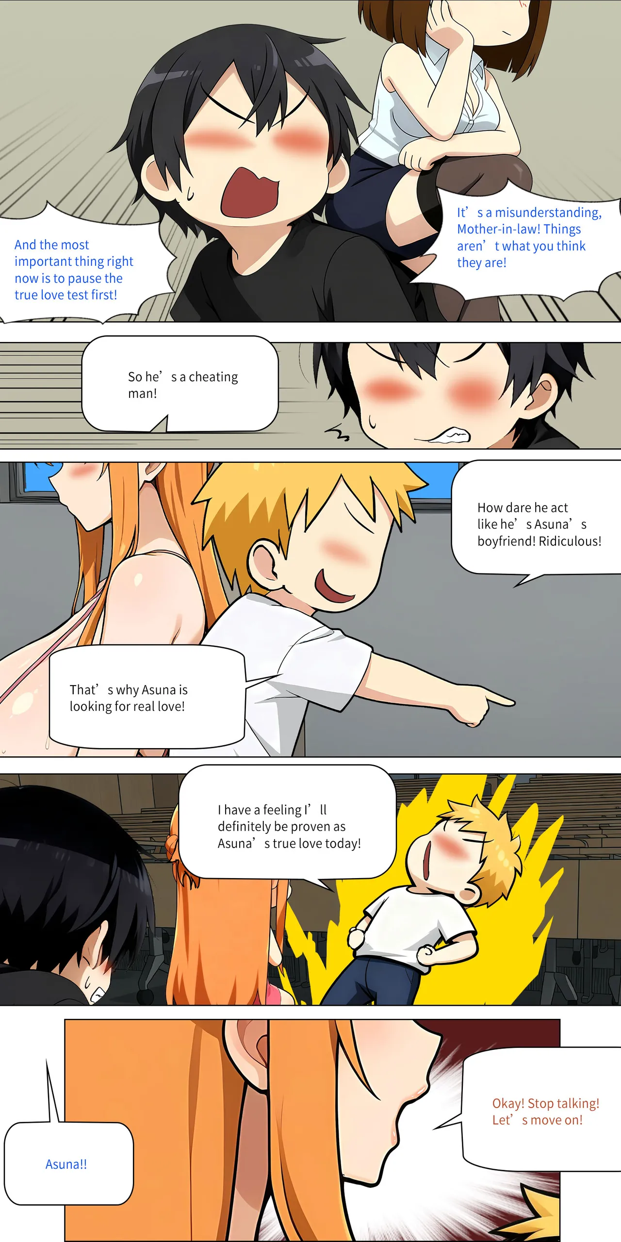 Asuna Family NTR (Sword Art Online) [Zhi Yitiaomiao) - Chapter 1 — Page 490