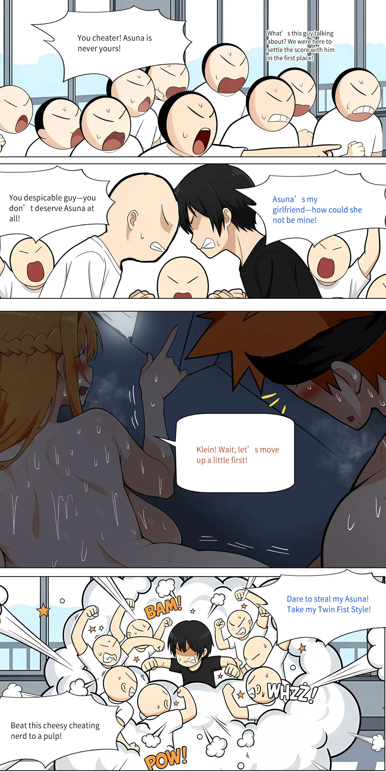 Asuna Family NTR (Sword Art Online) [Zhi Yitiaomiao) - Chapter 1 — Page 540