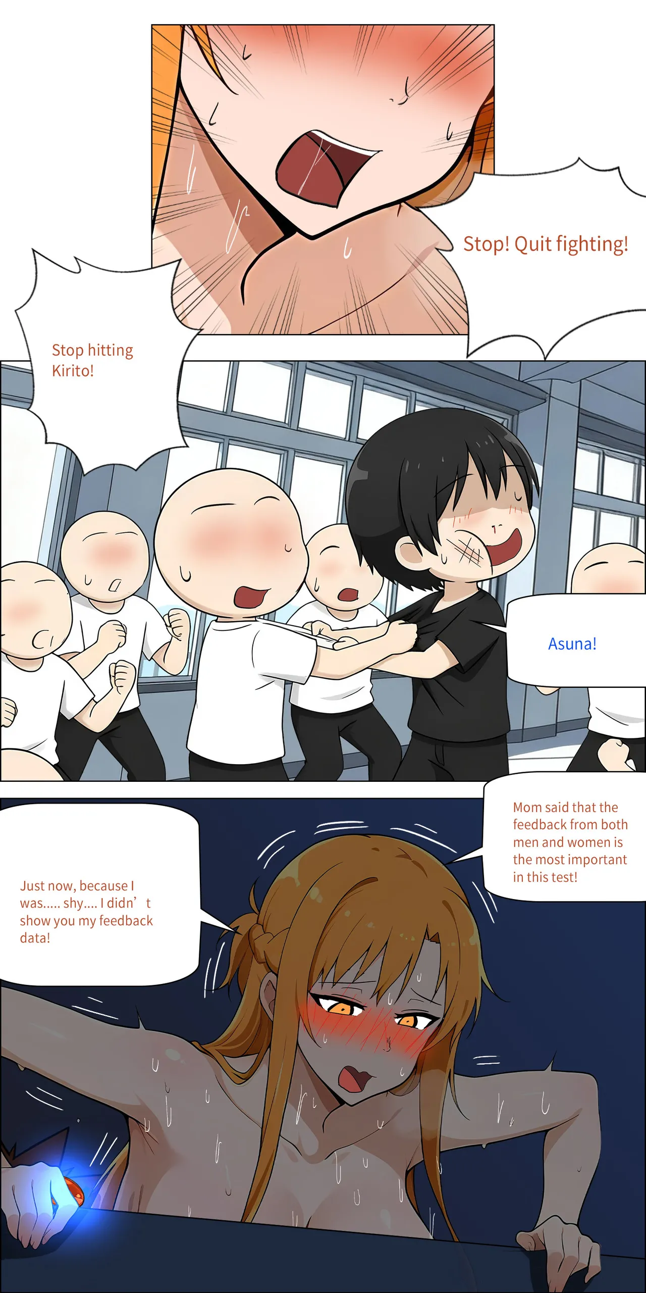 Asuna Family NTR (Sword Art Online) [Zhi Yitiaomiao) - Chapter 1 — Page 541