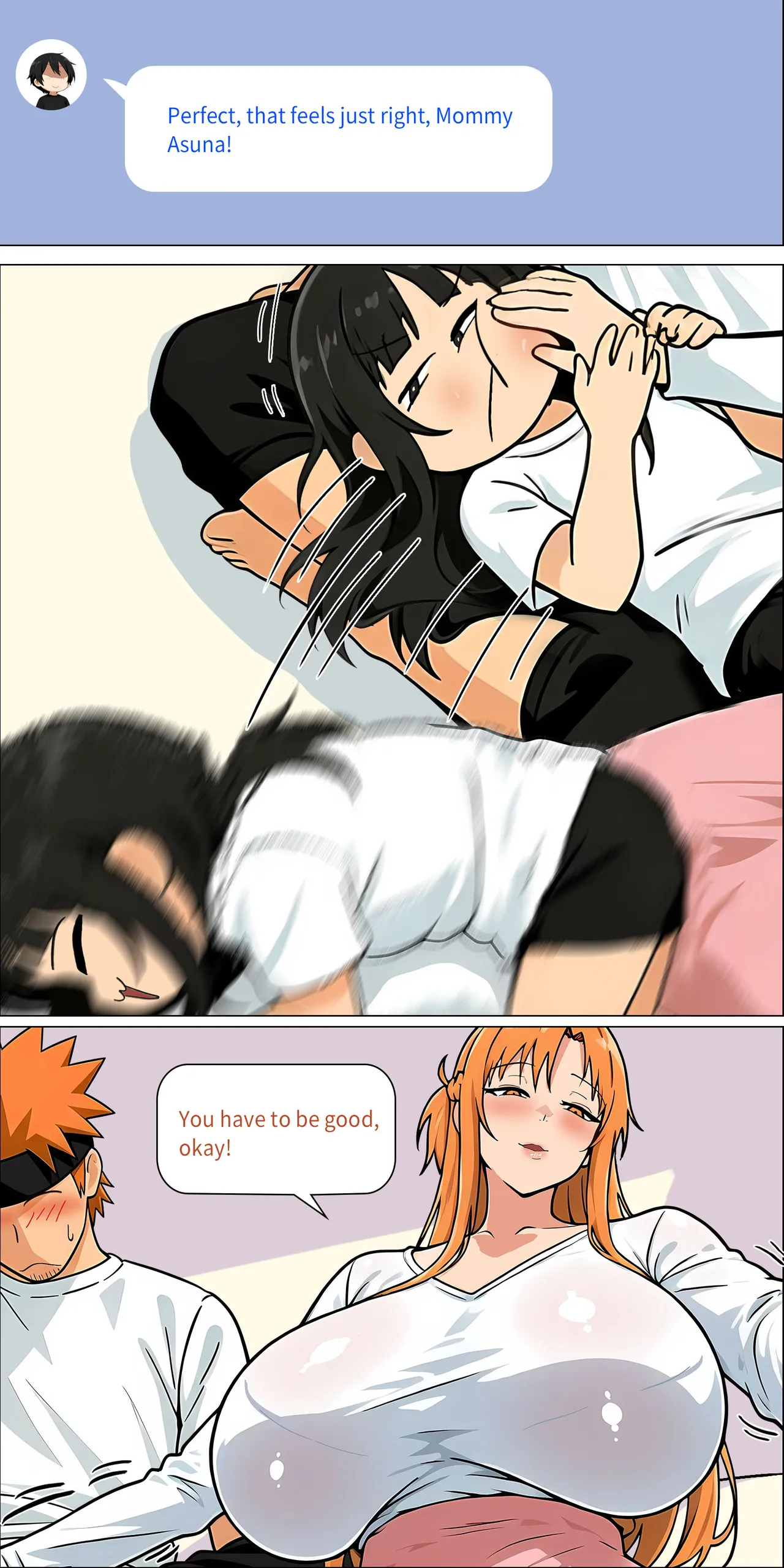 Asuna Family NTR (Sword Art Online) [Zhi Yitiaomiao) - Chapter 1 — Page 604