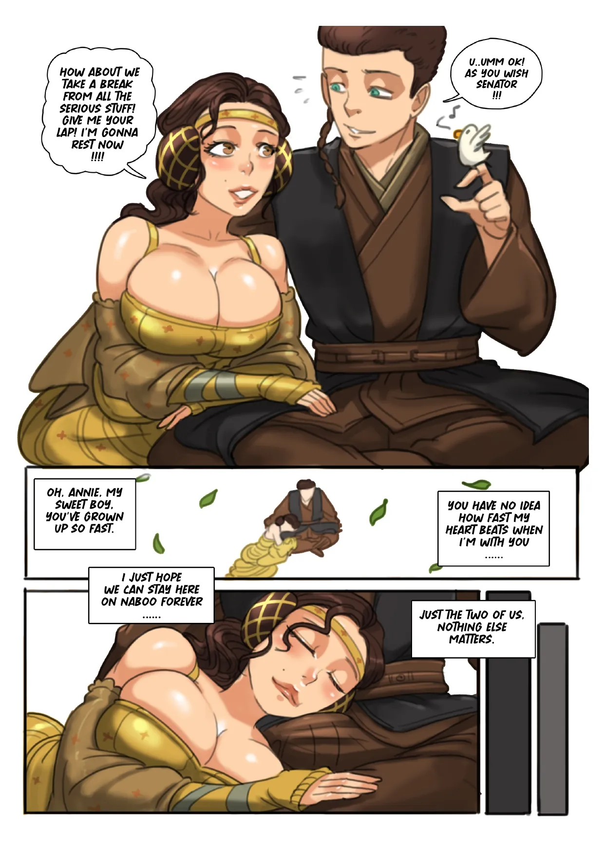 Padawan Journey - Padme (Star Wars) [Tora Tora] - Chapter 1 — Page 4